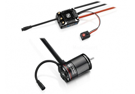Hobbywing Black AXE540L R2 1/10 Sensored Brushless FOC Combo 1400kV HW38020311