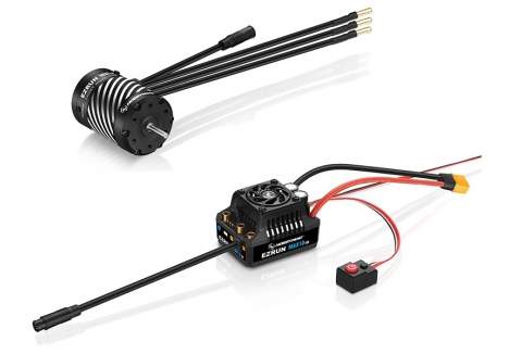 Hobbywing MAX10 G2 80A Brushless ESC 3652SD 5400KV Motor 1/10 HW38020348