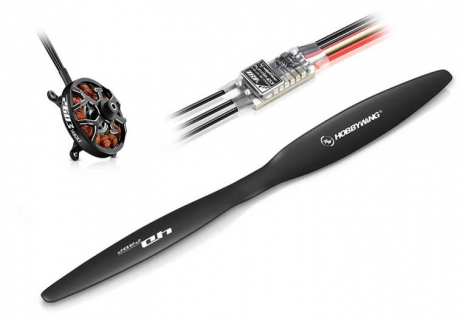 Hobbywing PLATINUM F3P 4D RC Aircraft Combo System HW38060001