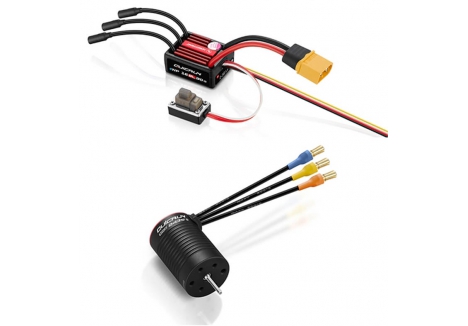 Hobbywing QuicRun 16BL30 G2 30A Brushless ESC 2435SL 6500KV Motor Combo HW38030003
