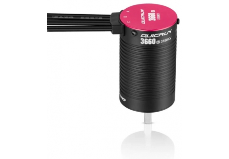 Hobbywing QUICRUN 3660SL 3150KV 1/10 Brushless Sensorless Motor HW30404500