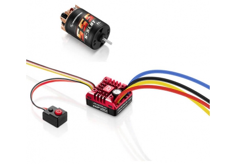 Hobbywing QuicRun Combo 1080 G2 1/10 Brushed ESC 555 13T Motor HW38020352