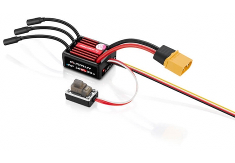 Hobbywing QuicRun WP 16BL30 G2 30A Brushless Sensorless ESC 1/16 1/18 Scale HW30110001
