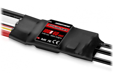 Hobbywing Skywalker 100A V2 Brushless ESC for RC Aircraft HW80060441
