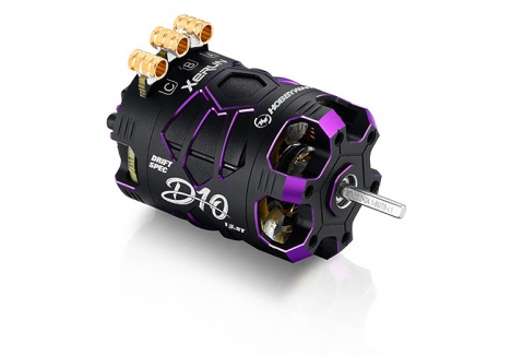 Hobbywing XERUN D10 Drift 1/10 13.5T Brushless RC Motor Purple HW30401139