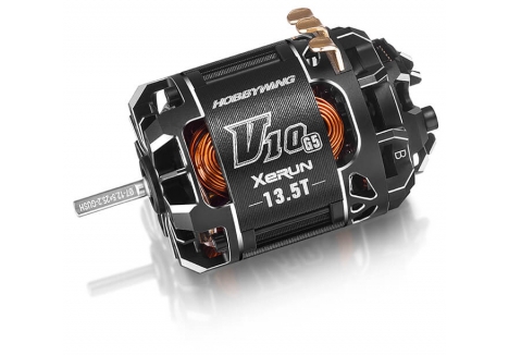 Hobbywing XERUN V10 13.5T G5 1/10 Sensored Brushless Motor Black HW30401762