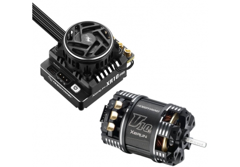 Hobbywing XeRun XR10 Pro G3 1/10 Brushless ESC V10 G3 10.5T Motor Combo HW38020453