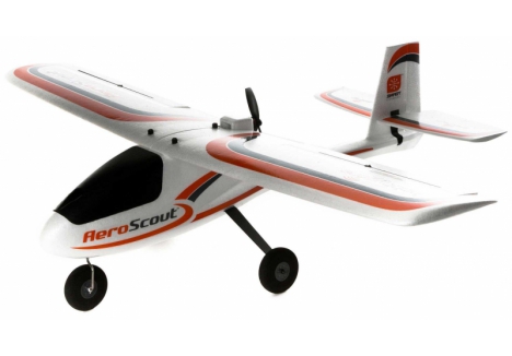 HobbyZone AeroScout S 2 1.1m RC Trainer Aeroplane RTF Basic HBZ380001