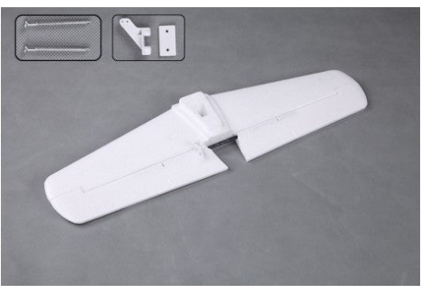 Horizontal Stabiliser (for 1400mm T28 V4) (Silver)