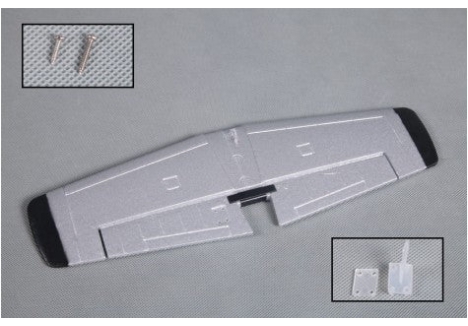 Horizontal Stabiliser (for 800mm P51 V2) (BBD)