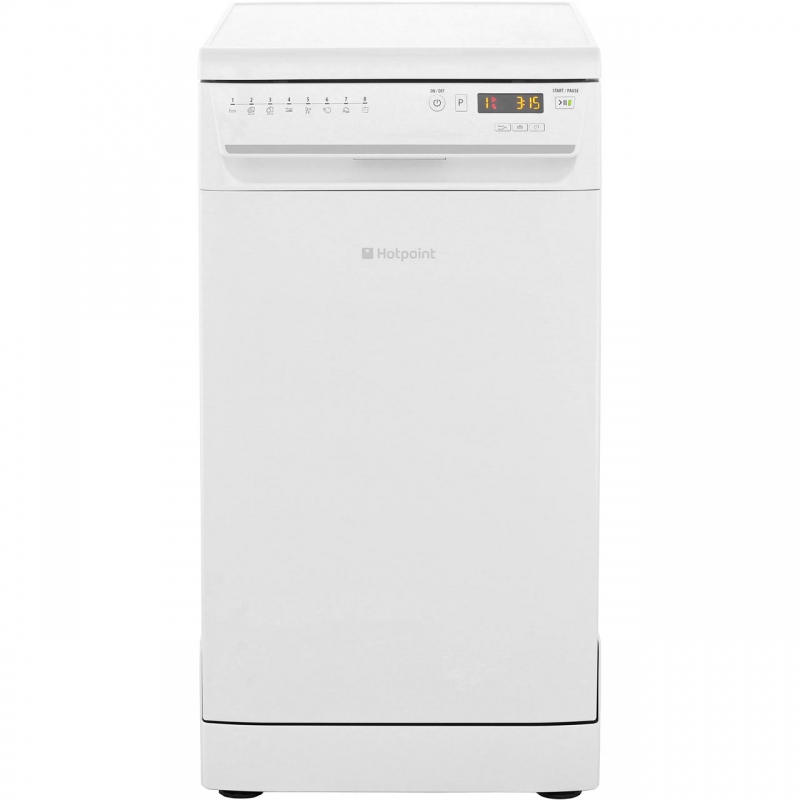Hotpoint LSFF8M126UK Slimline Dishwasher White Hotpoint
