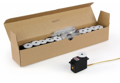HS-322HD Standard Analogue Cored Servo 43g 3.7kg/0.15s 4.8V - 6.0V (Bulk 10 pcs)
