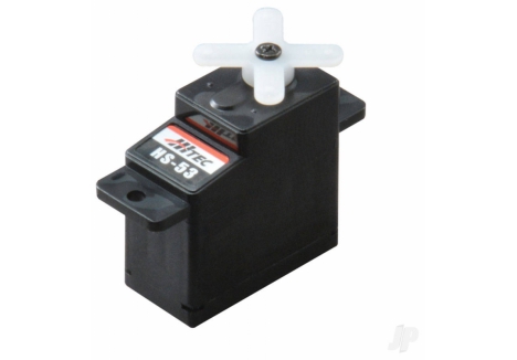 HS-53 Ultra-Micro Analogue Cored Servo 8g 1.9kg/0.13s 4.8V - 6.0V