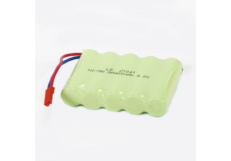 HuiNa 6V 400mAh NiMH RC Battery Pack Red JST Connector CYP1016-JST