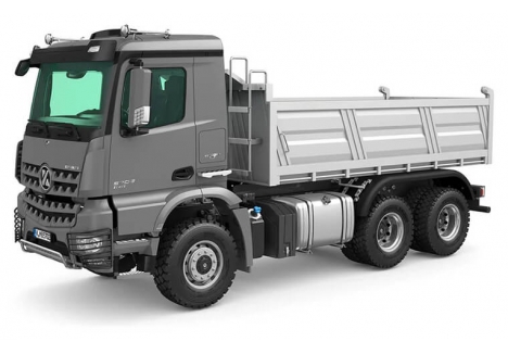 HUINA KABOLITE 1/14 6x6 RC Dump Tipper Truck RTR Silver CY5702S