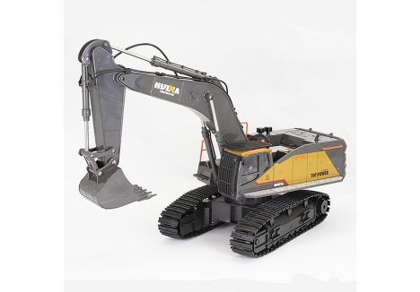 Huina RC Excavator 1/14 2.4GHz 22-Channel Die-Cast Bucket CY1592