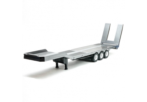 Huina RC Haulage Flatbed Trailer 1/18 Silver CY1502S