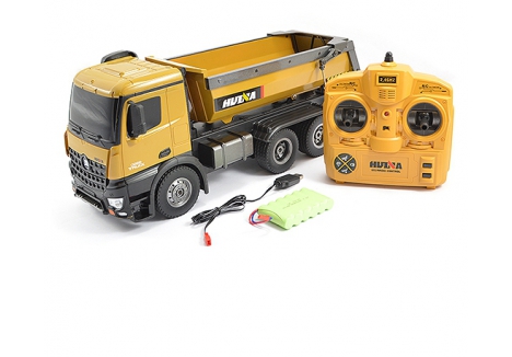 Huina RC Tipper Dump Truck 1/14 2.4GHz 10-Channel 4WD CY1573