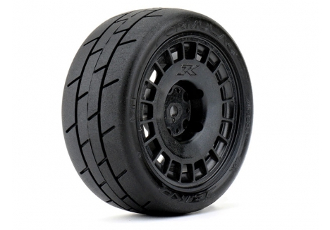 Jetko EX Formula 1:10 Slicks Tyre Black Wheel 12mm Hex (4) JK3204RB
