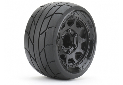 JetKo EX Tyre ST Super Sonic Slicks Black Wheel 2.8 12/14/17mm Hex JK2704CB