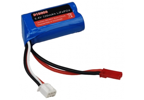 JOYSWAY 6.4V 320MAH LIFEPO4 BATTERY WITH BALANCE CHARGING PL