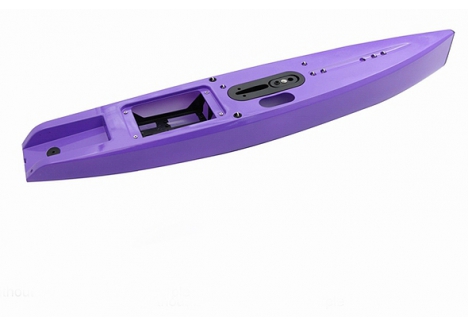 JOYSWAY DF65V6 PURPLE HULL (INCL. SERVO TRAY,DECK EYES,FINBOX,BUMP)