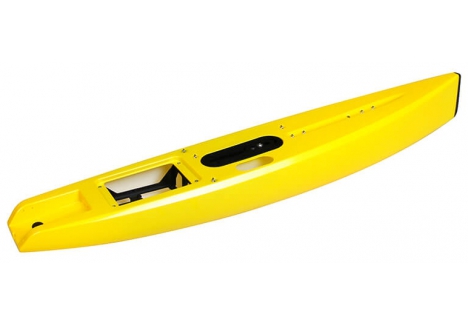 JOYSWAY DF65V7 METALLIC YELLOW FLUO HULL - PRE-INSTAL FITTING