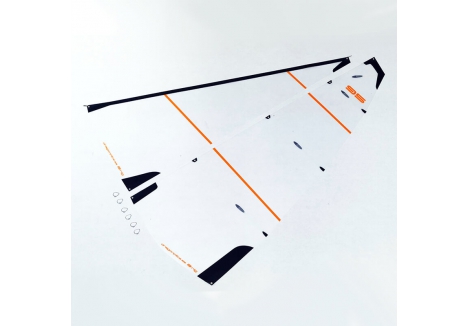 JOYSWAY DF95V1-V3 B SAILS SET 75 MICRON MYLAR, ROUND TUBE PA