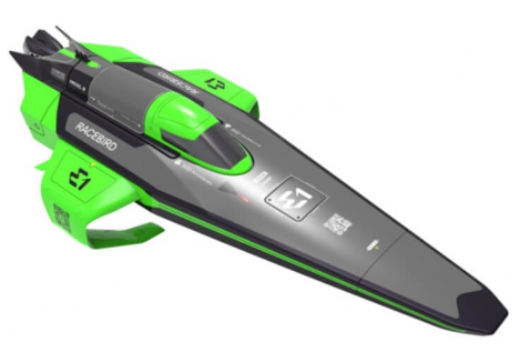 JOYSWAY E1 RACEBIRD LITE RC HYDROFOIL RTR BOAT GREEN