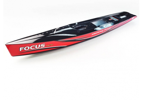 JOYSWAY FOCUS V3 HULL WITH RED DECALS AND PAINTING