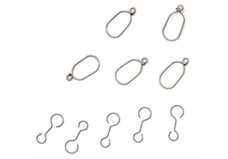 JOYSWAY MAINSAIL LUFF RINGS AND SAILS ATTACHMENT HOOK (PK5)