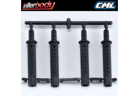 Killer Body Body Post Extension 1/10 Scale 4 Piece Set KB48105