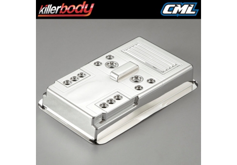 Killer Body Chromed Light Bucket and Grill for Marauder RC Body KB48421