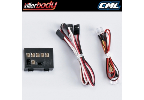 Killer Body LED Light System with Control Box 2 x 5mm LEDs KB48068