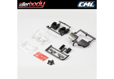 Killer Body Moveable Headlight Set 1/10 RC Touring Car KB48353