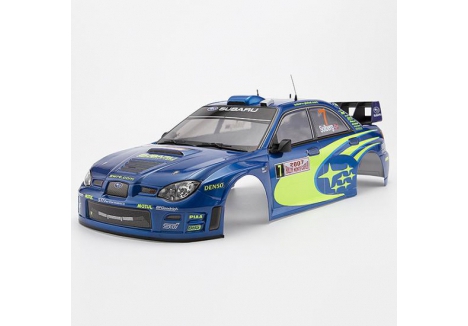 Killer Body Subaru Impreza WRC 2007 1/10 Painted Blue Body Kit KB48762