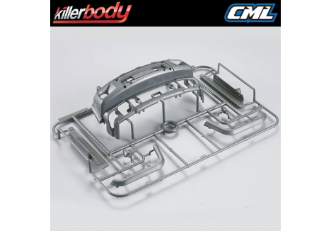 Killer Body Toyota Land Cruiser LC70 Front Bumper Pedal Arches KB48606