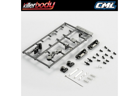 Killer Body Toyota Land Cruiser LC70 Movable Hood Upgrade Set 1/10 Scale KB48611