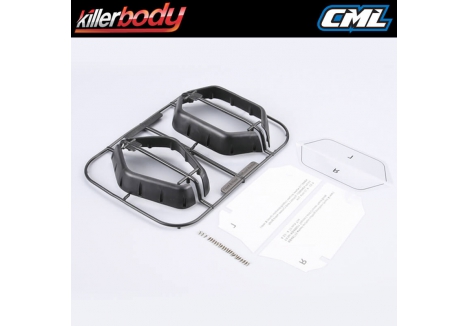 Killer Body Wheel Arches Front and Rear for RC Crawler KB48715