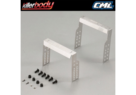 Killerbody Installation Mount Stainless Steel Axial SCX10 II 4.72 Tyre KB48672