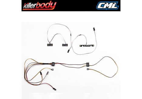 KILLERBODY LANCIA 037 190MM BODY ACCENT LED LIGHTS WITHOUT BOX KB48862