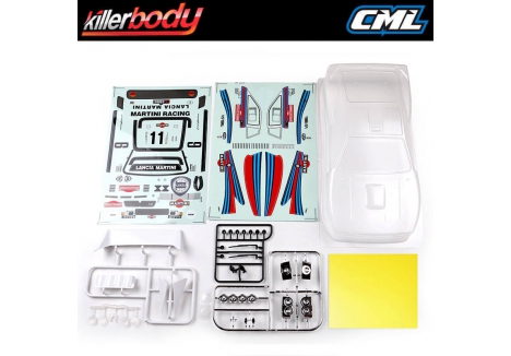 KILLERBODY LANCIA 037 190MM CLEAR BODY RALLY KB48859