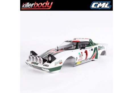 KILLERBODY LANCIA STRATOS Gr.4 1/10 FINISHED BODYSHELL