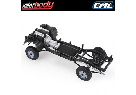 Killerbody Mercury 1/10 RC Chassis Kit Black KB48780