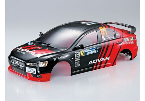 Killerbody Mitsubishi Lancer EVO X 1/10 RC Touring Car Body KB48002