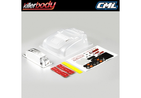 Killerbody RC Monster Truck Modified Hood Front Fender Bumper Set 1/10 Scale KB48221