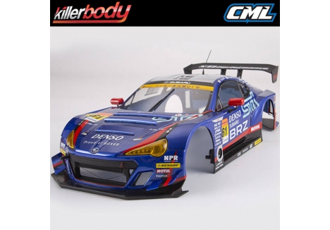 Killerbody Subaru BRZ R&D Sport 1/10 RC Body Shell Blue KB48665