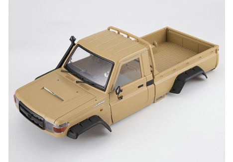 KillerBody Toyota Land Cruiser 70 1/10 Hard Body Kit Matte Desert TRX-4 KB48734