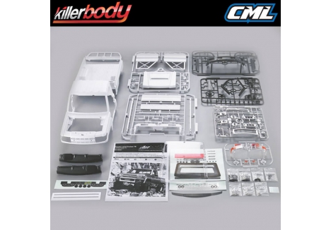 KillerBody Toyota Land Cruiser LC70 1/10 Hard Body Set KB48601