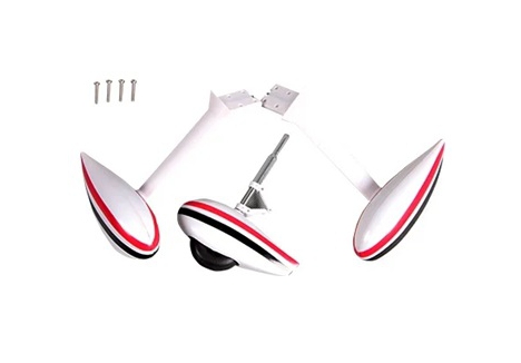 Landing Gear Set (for 1400mm Sky Trainer 182) (AT-Red)